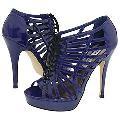Steve Madden Brande Blue Patent Sandals