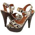 Steve Madden Tarneyy Natural Snake Sandals