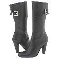 Charles David Press Black Leather Boots