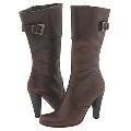 Charles David Press Brown Leather Boots