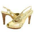 A. Marinelli Excel Gold Glass Metallic Sandals