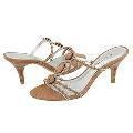 A. Marinelli Tune Natural Snake Sandals