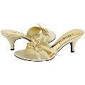 A. Marinelli Cande Gold Lam&eacute; Sandals