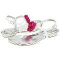 Chinese Laundry Bloom Patent White/Fuchsia Sandals