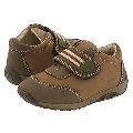 Jumping Jacks Trail (Infant/Toddler) Brown Multi Nubuck Slip-ons