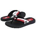 DC Cabo Black/White/True Red Sandals