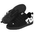 DC Court Graffik W Black/White/Metallic Silver Athletic
