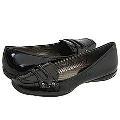Via Spiga Wilemina Black Mirage Patent Loafers