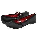 Kenneth Cole Reaction She's On Fire Black Leather Flats
