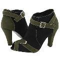 Charles by Charles David Ganache Black/Olive Boots