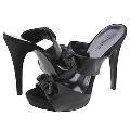 Charles by Charles David Bunch Black Leather Sandals