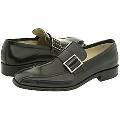 Kenneth Cole New York Bow Tie Grey Leather Loafers