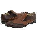 Kenneth Cole New York Clown Around Tan/ Brown Leather Loafers