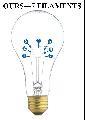 Heavy-duty Multi-watt Standard A19 Clear Light Bulbs (Pack of 60)