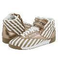 Reebok Lifestyle Freestyle Hi - Stripes White/Champagne Athletic