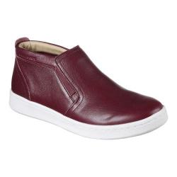 Women's Mark Nason Los Angeles Classic Cup Uptown Mid Top Slip-On Sneaker Burgundy Leather Women's Mark Nason Los Angeles Classic Cup Uptown Mid Top Slip-On Sneaker Burgundy Leather