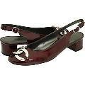 Vaneli Cillian Wine Diadema Patent Pumps/Heels