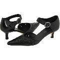 Vaneli Eilwen Black Kid Sandals