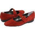 Vaneli Fairly Dark Red Suede Oxfords
