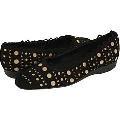 Vaneli Falcon Black Suede Flats