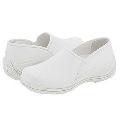 Dansko Caitlin White Smooth Slip-ons