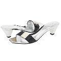 Jessica Bennett Heller Denim/Silver Sandals