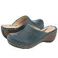 SoftWalk Murietta Teal Embossed Calf Slip-ons