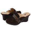 SoftWalk Pisa Brown Vintage Distressed Suede Slip-ons