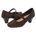 SoftWalk Rivoli Mocha Kid Suede/Patent Loafers