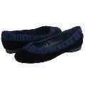 Bella-Vita Vera Blue Velvet/Satin Flats
