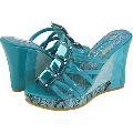 Two Lips Souffle Turquoise Sandals