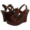 Steve Madden Florah Cognac Leather Sandals