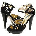 Steve Madden Kerrin Black Suede Sandals