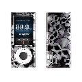 Apple iPod Nano 5th Gen Crystal Case with Skull Design