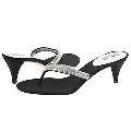 Pelle Moda Heavenly 2 Black Satin