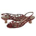 Moda Spana Jelly Red Snake Print