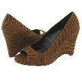 Moda Spana Flavia Dark Brown Zebra Microfiber