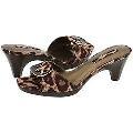 Bandolino Ryland Brown Multi Fabric Sandals