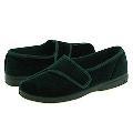Foamtreads Jewel Emerald Velour Slippers