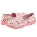 Foamtreads Debbie Pink Floral Slippers