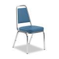 Virco 8925 Series Vinyl Stack Chair, Baja Carib (Pack of 4)
