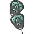 Avital 4-button Remote Start