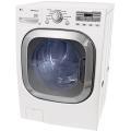 LG 4.5-cubic-foot Front Control White Steamwasher