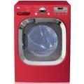 LG 7.4-cubic-foot Front Panel Red Gas Steam Dryer