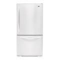 LG 22-cubic-foot White Bottom-freezer Refrigerator