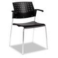Global Sonic Series Stacking Chair with Arms (Pack of 2)