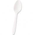 Boardwalk Mediumweight Polypropylene White Teaspoon (Case of 1000)