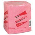 WYPALL X80 Quarterfold Red Hydroknit Wipers (Case of 50)