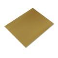 Pacon Peacock Metallic Gold and White Four-Ply Railroad Board (Case of 25)