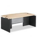 Alera Seville Series Bow Front Desk Shell